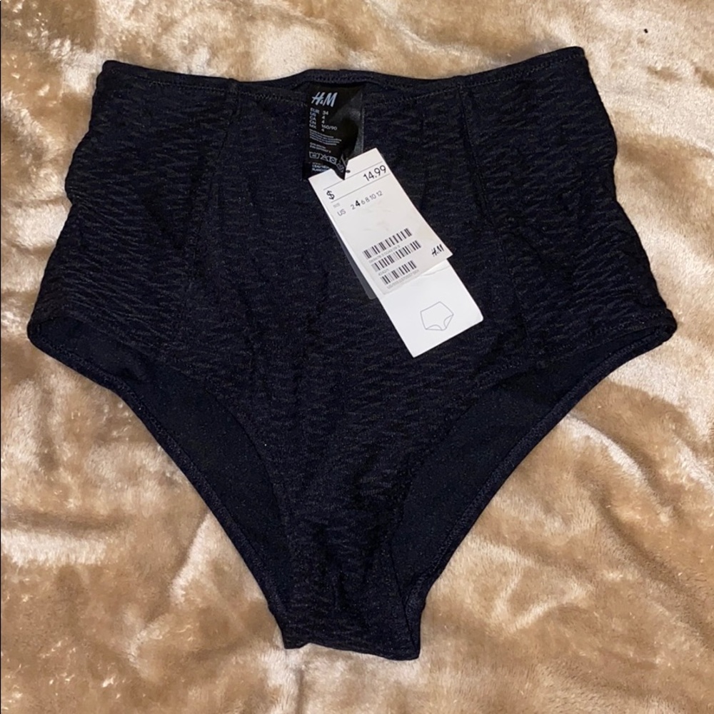 H&M high waisted bikini bottoms